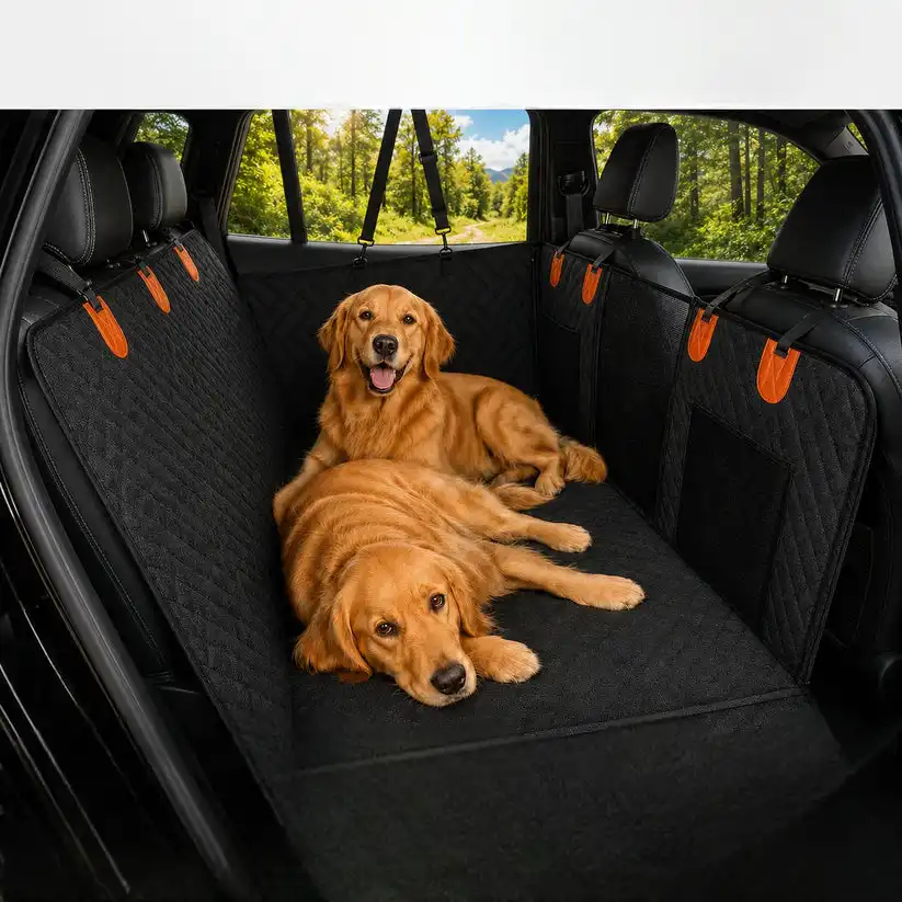 Hard Bottom Dog Car Seat Protector