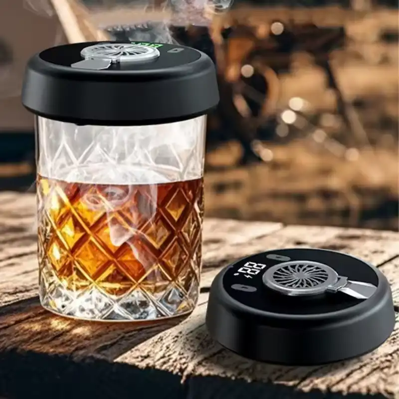 Electric Smoker For Cocktails Portable Whiskey & Cocktail Smoker
